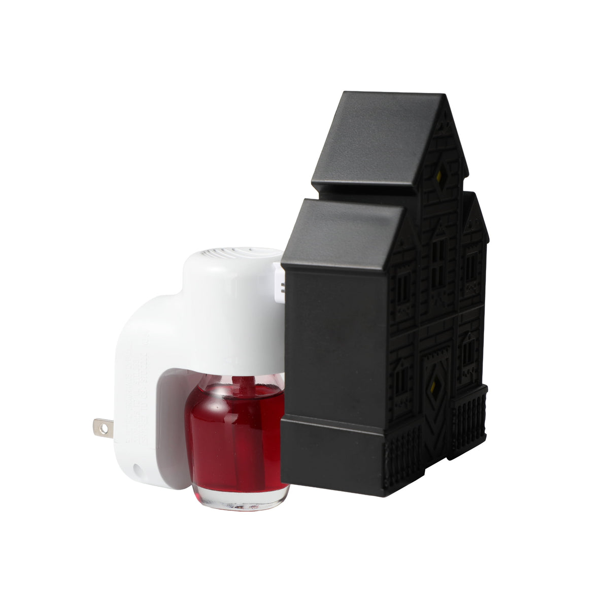 Better Homes & Gardens Aroma Accents Black House Fragrance Oil Plug-in, Spiced Apple Cinnamon