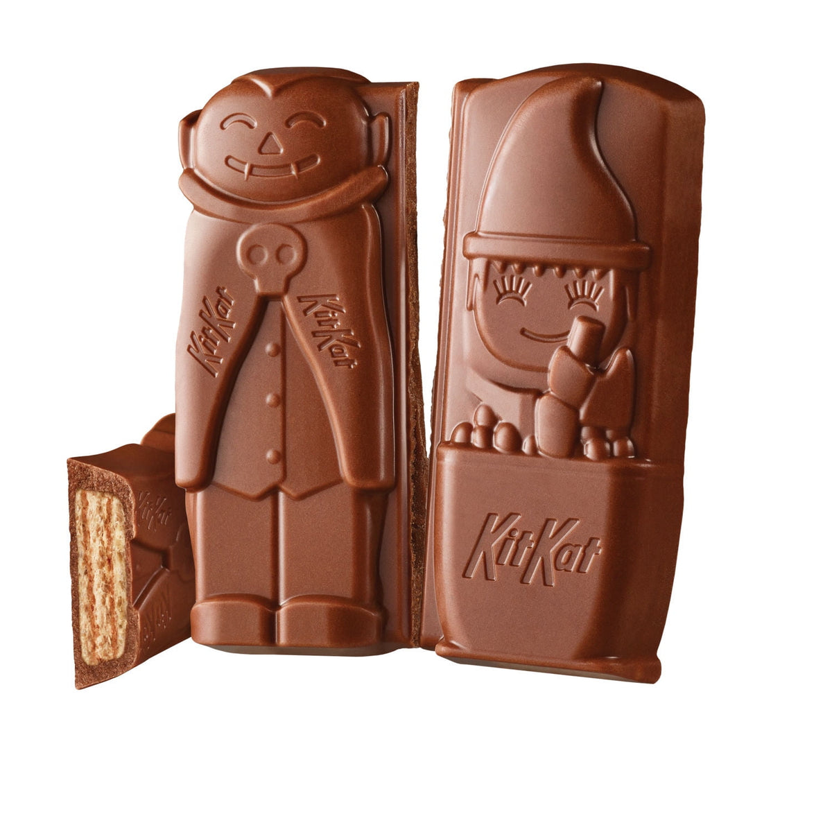 Kit Kat® Milk Chocolate Wafer Count and Witch King Size, Candy Bar, 3 oz