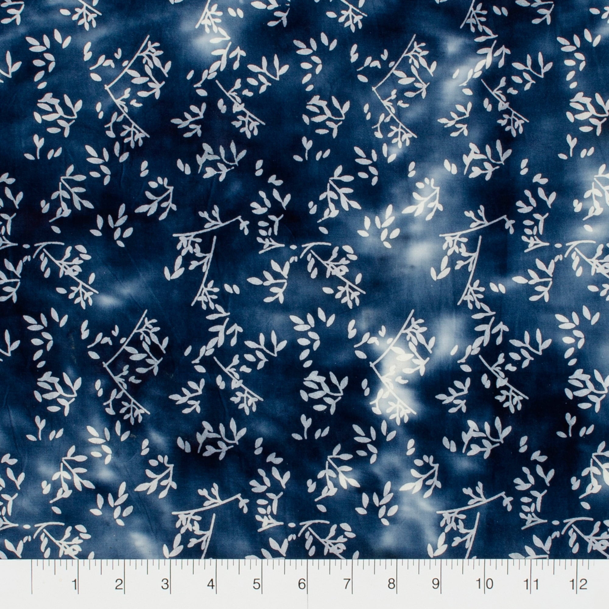 Create It 18"x21" Cotton Batik Precut Sewing & Craft Fabric Bundle, Blue 5 Piece