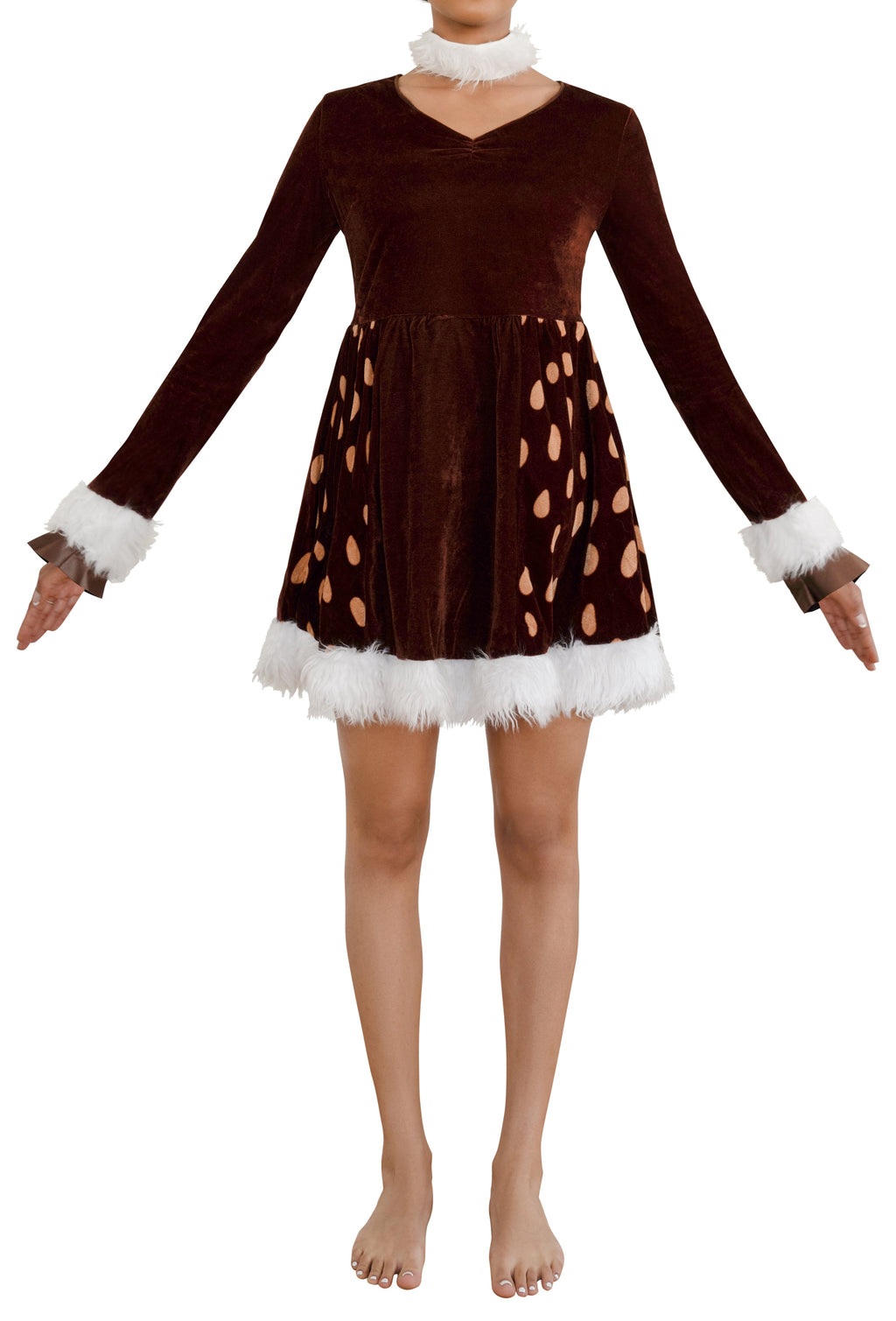 Deer Me! Halloween Costume for Adults, Women's Size M (8/10), by Way to Celebrate