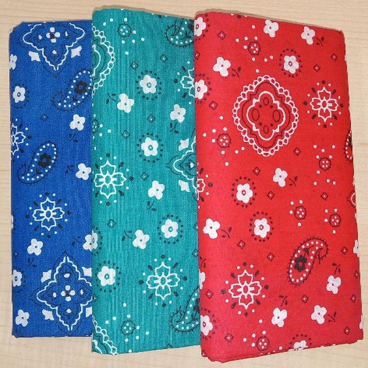 (2 pack) Shason Textile 2 Yard Cut Poly Cotton Print Fabric, Assorted Prints, 44" Wide for Crafts & Sewing