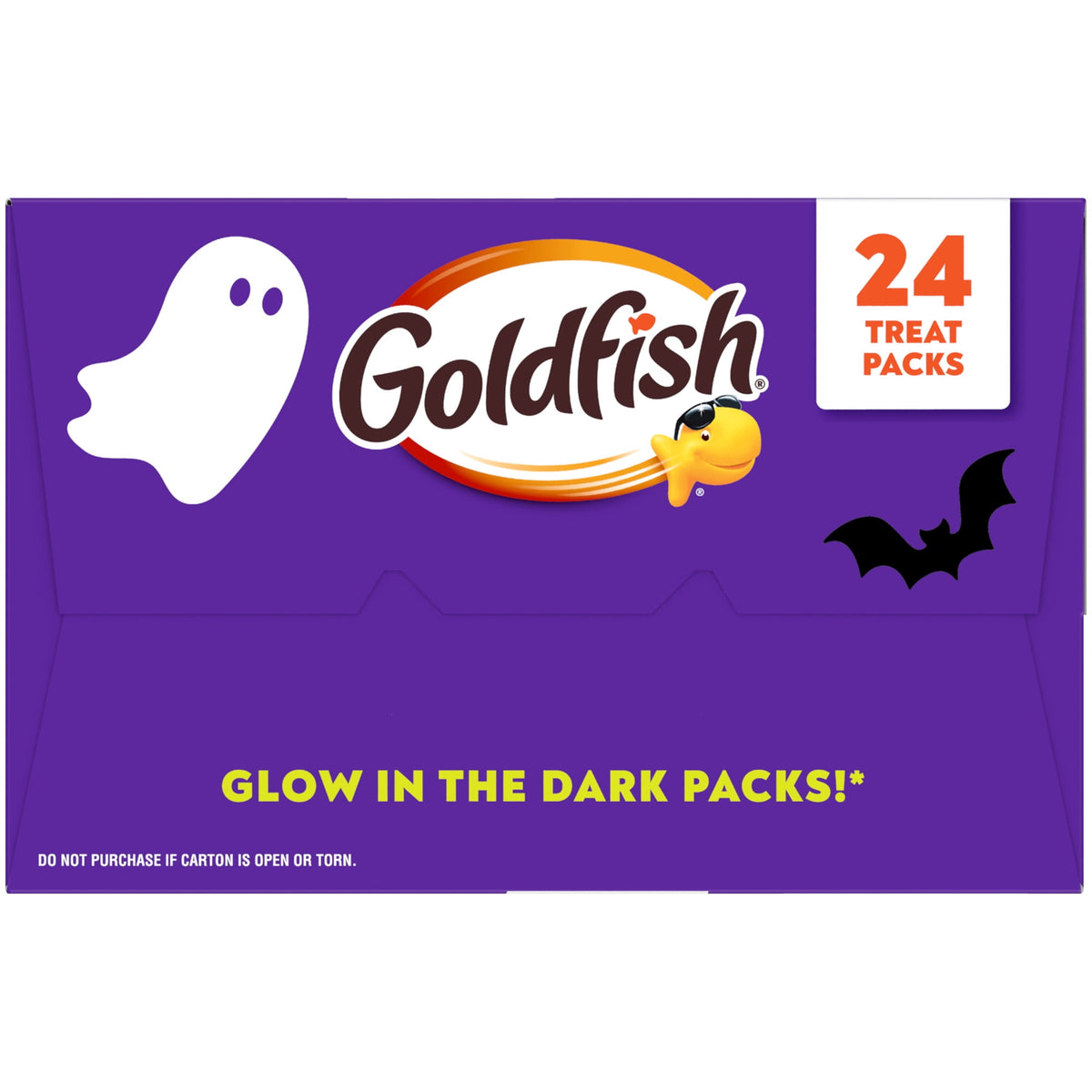 Goldfish Halloween Cheddar Cheese Crackers Multipack, 24 Pack