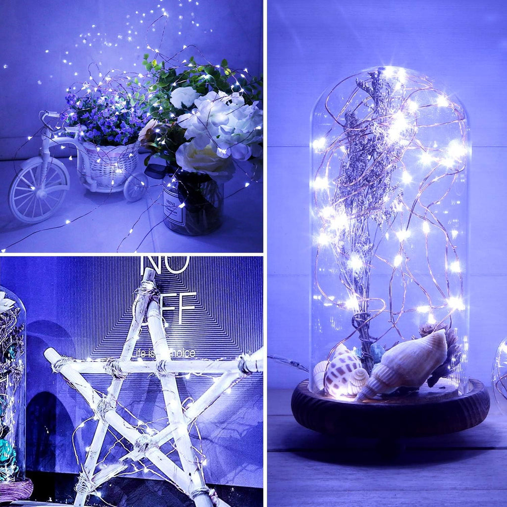 Solar String Lights for Outdoor,99ft 300 LED Bright Copper Wire Fairy Lights Waterproof Solar Lights with 8 Modes for Tree Garden Party Wedding Christmas Decor (Multicolor)