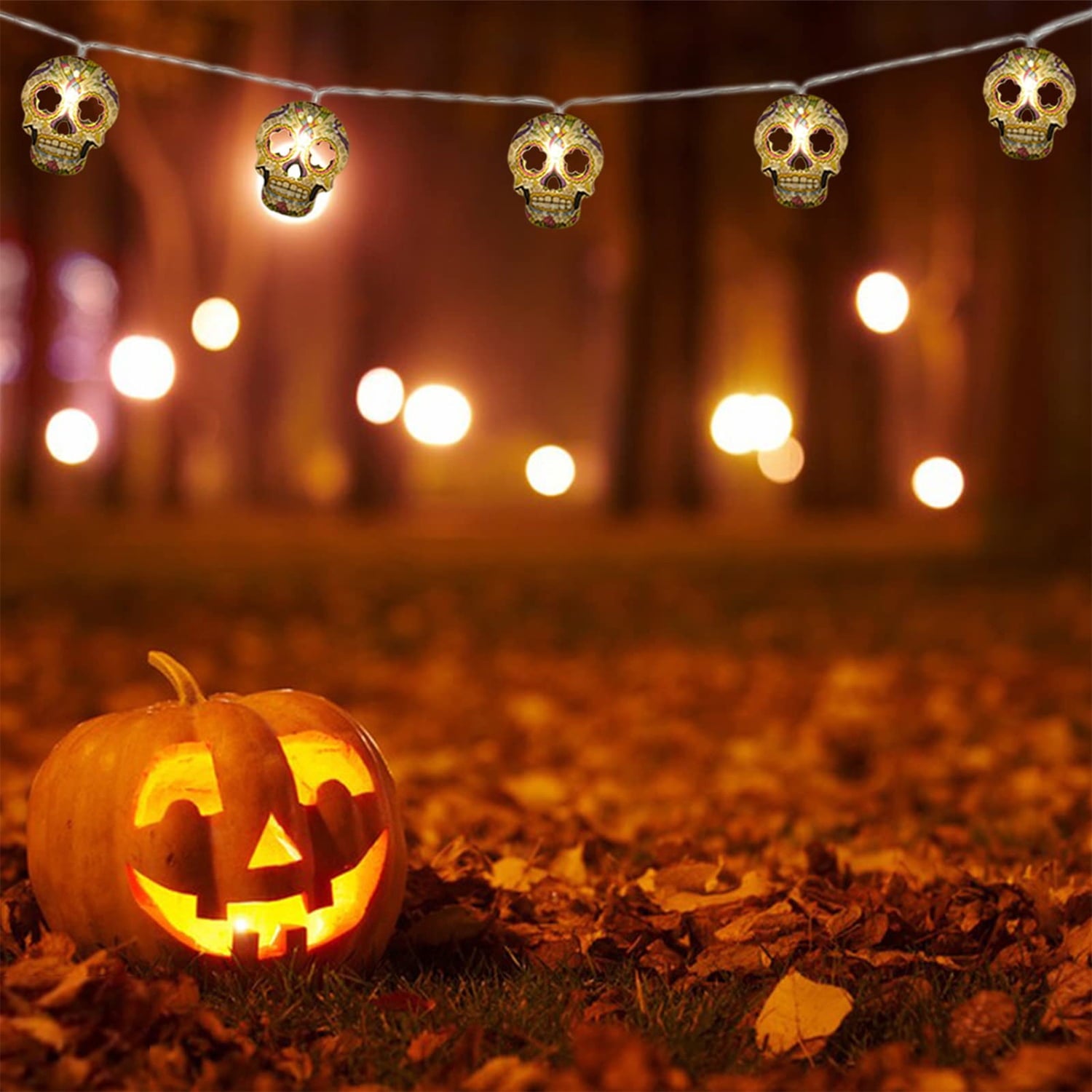 Ayieyill Bats Halloween Lights, 9.8FT 30 LED Halloween String Lights for Indoor Outdoor Halloween Decorations and Halloween Decor