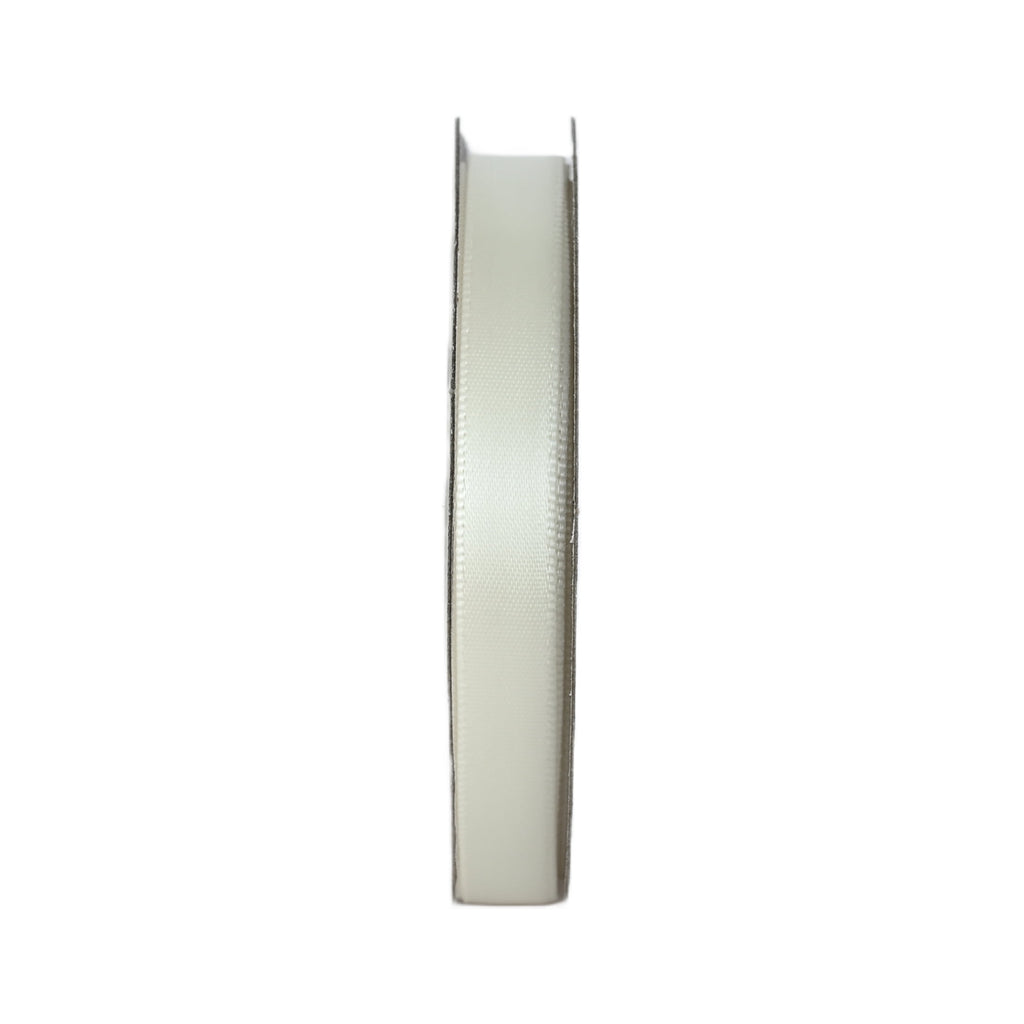 Gwen Studios 3/8" Cream Satin Ribbon, 7 Yards