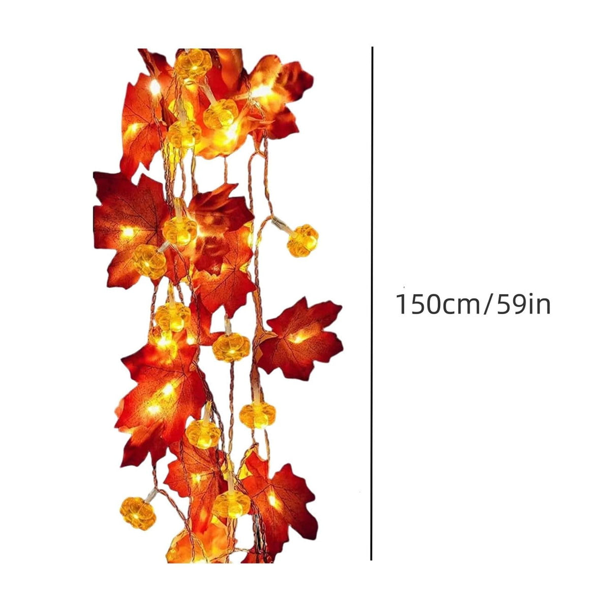 XGFHYJEH Halloween Lights Decorations, Halloween Pumpkins Garland Lights Fall Decoration Ornament, Halloween Decor for Indoor Outdoor Home Outside Yard Lawn Garden Party