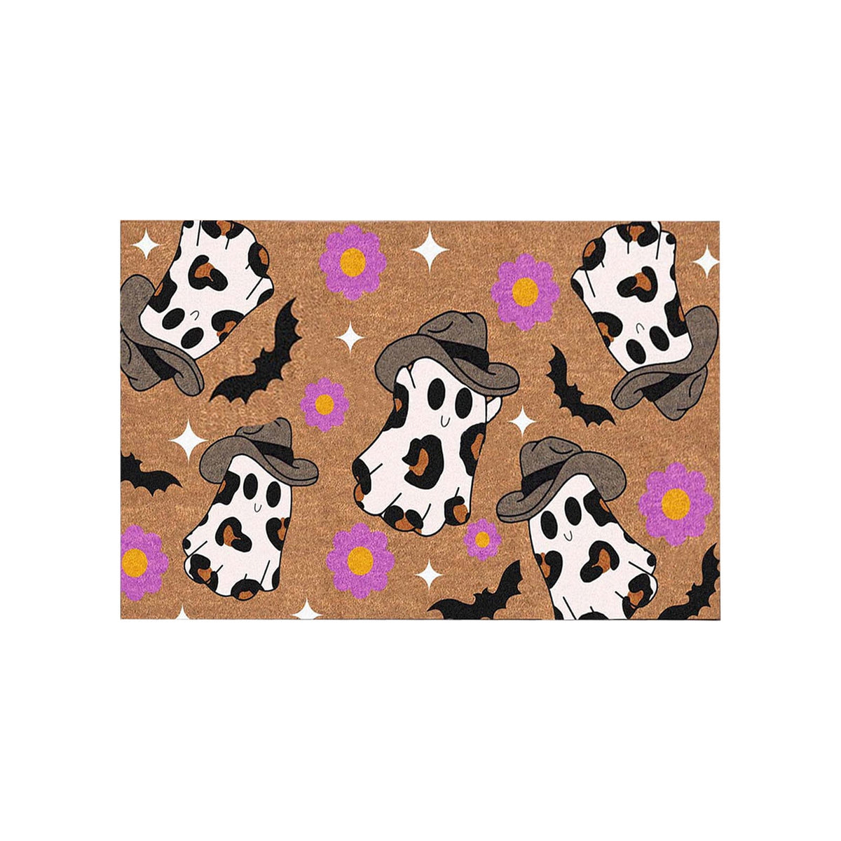 Fnyoxu Halloween Decorations, Halloween Thanksgiving Pumpkins Doormat Rug - Non-Slip Entrance Doormat Rug Indoor for Home/Bathroom/Kitchen/Bedroom