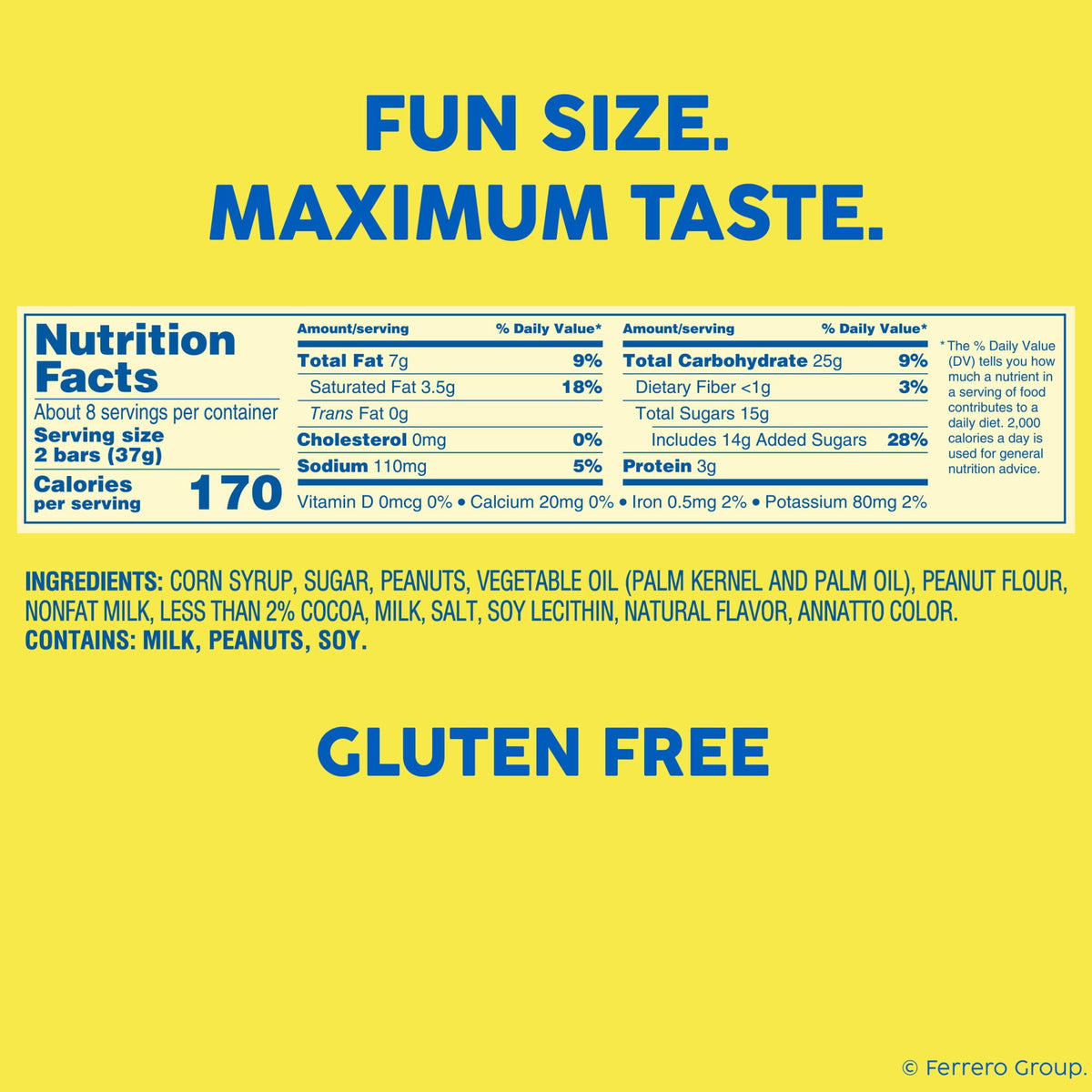 Butterfinger Fun Size Halloween Candy Bars, Chocolate-y Peanut-Buttery, Halloween Candy Bulk Individually Wrapped, Ghost Bag, 10.2 oz