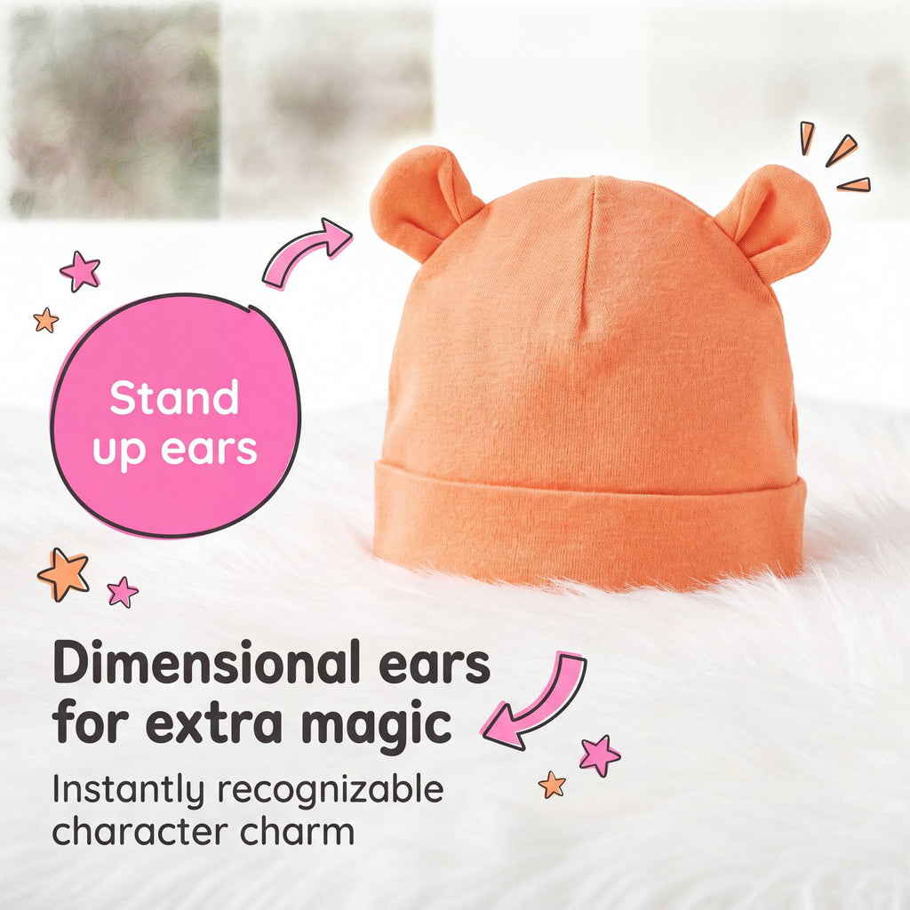 Disney Winnie the Pooh Baby Boy or Girl 2-Piece Cosplay Bodysuit and Hat Set Light Blue Eeyore