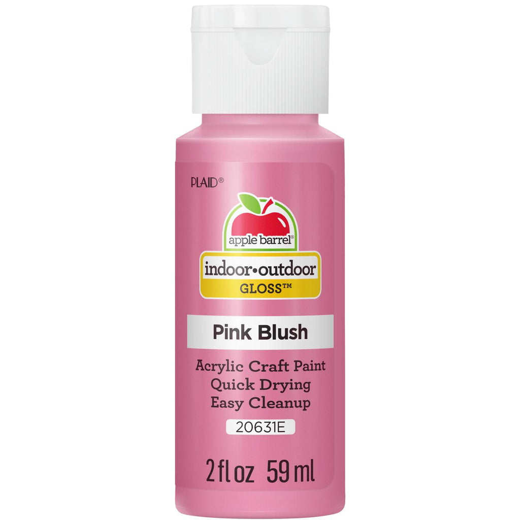 Apple Barrel Acrylic Craft Paint, Gloss Finish, Black, 2 fl oz