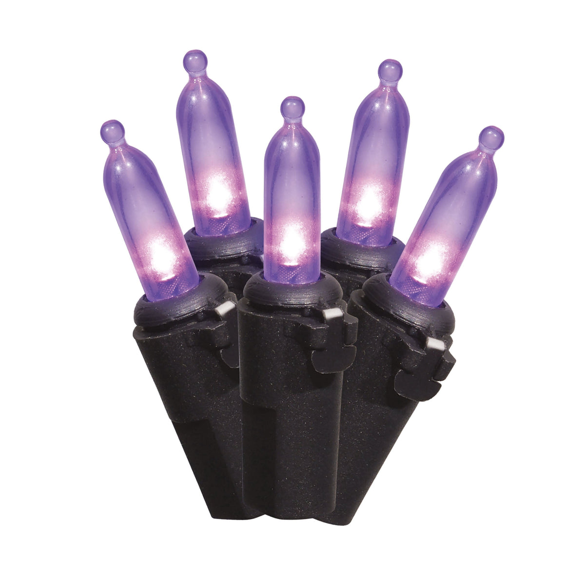 Indoor/Outdoor 500-Count LED Mini String Lights, Purple, 98.5', Halloween by Way To Celebrate