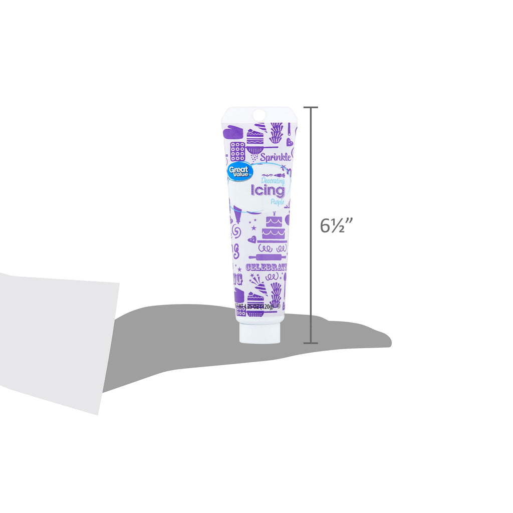 Great Value Purple Decorating Icing, 4.25 oz