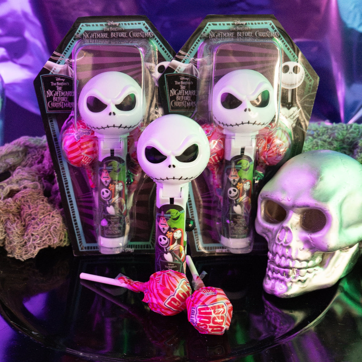 Flix Candy NBC Jack Pop Ups Lollipops – Multiflavor, 1 Count Coffin Box