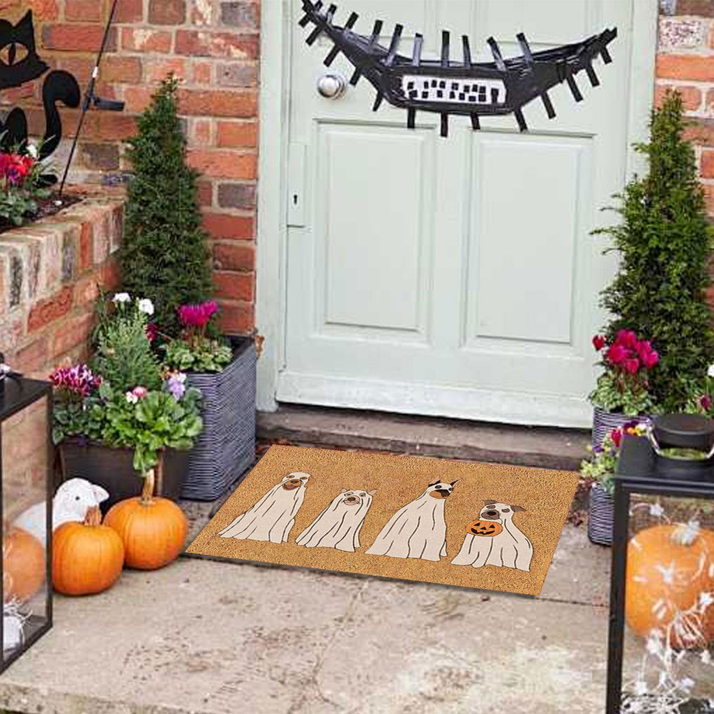 Yeetfub Warehouse Clearance 16x24IN Halloween Door Mat Pumpkin Funny Doormat All-Season Outdoor Indoor Doormat for Home Entrance Floor Outdoor Indoor Doormat for Outside Back Patio Floor Entry