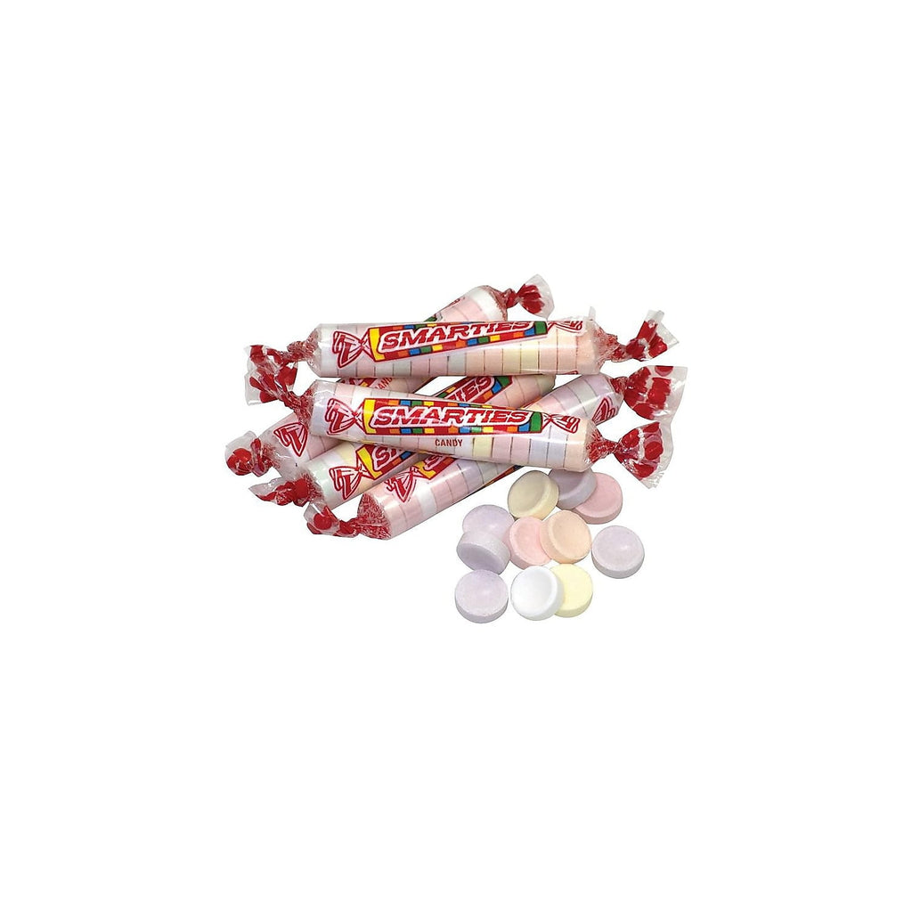 Smarties Candy Bulk Rolls Original Flavor - Gluten & Vegan Free - Classic Sweetness From Family Owned Company Since 1949, Peanut Free & Dairy Free - Perfect Halloween Candy - 8 Pound Bag