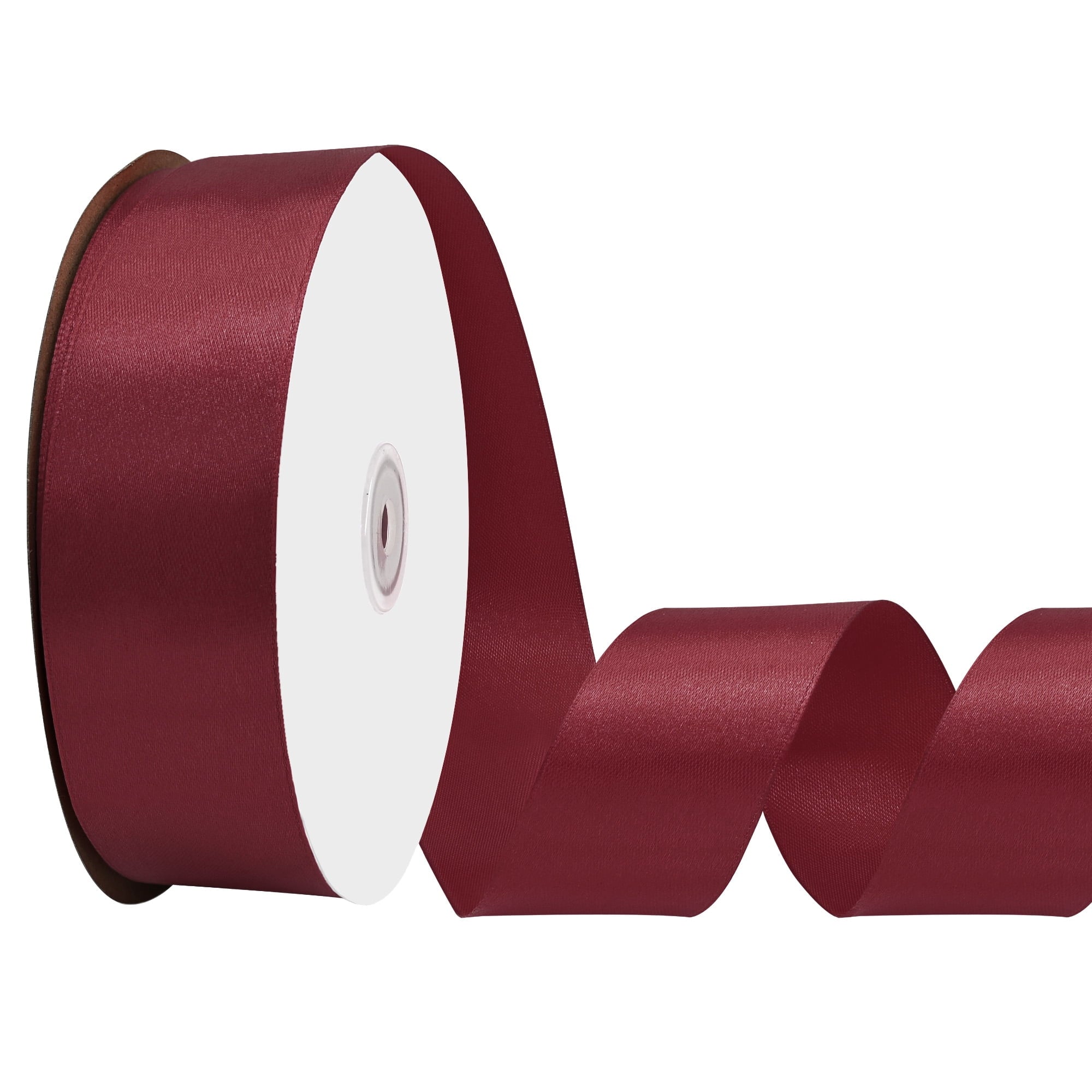 THEGLY 1.5 inch x 100 Yard Red Satin Ribbon Perfect for Gift Wrapping, Crafts, Christmas, Hair Styling, Invitation Decor & More