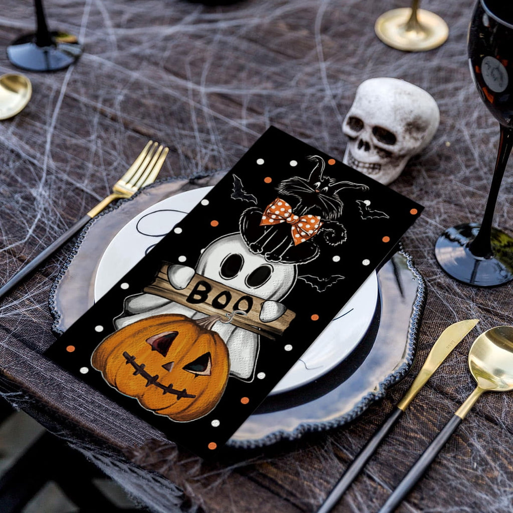 Sm:)e Ghoost Halloween Paper Napkins 100PCS