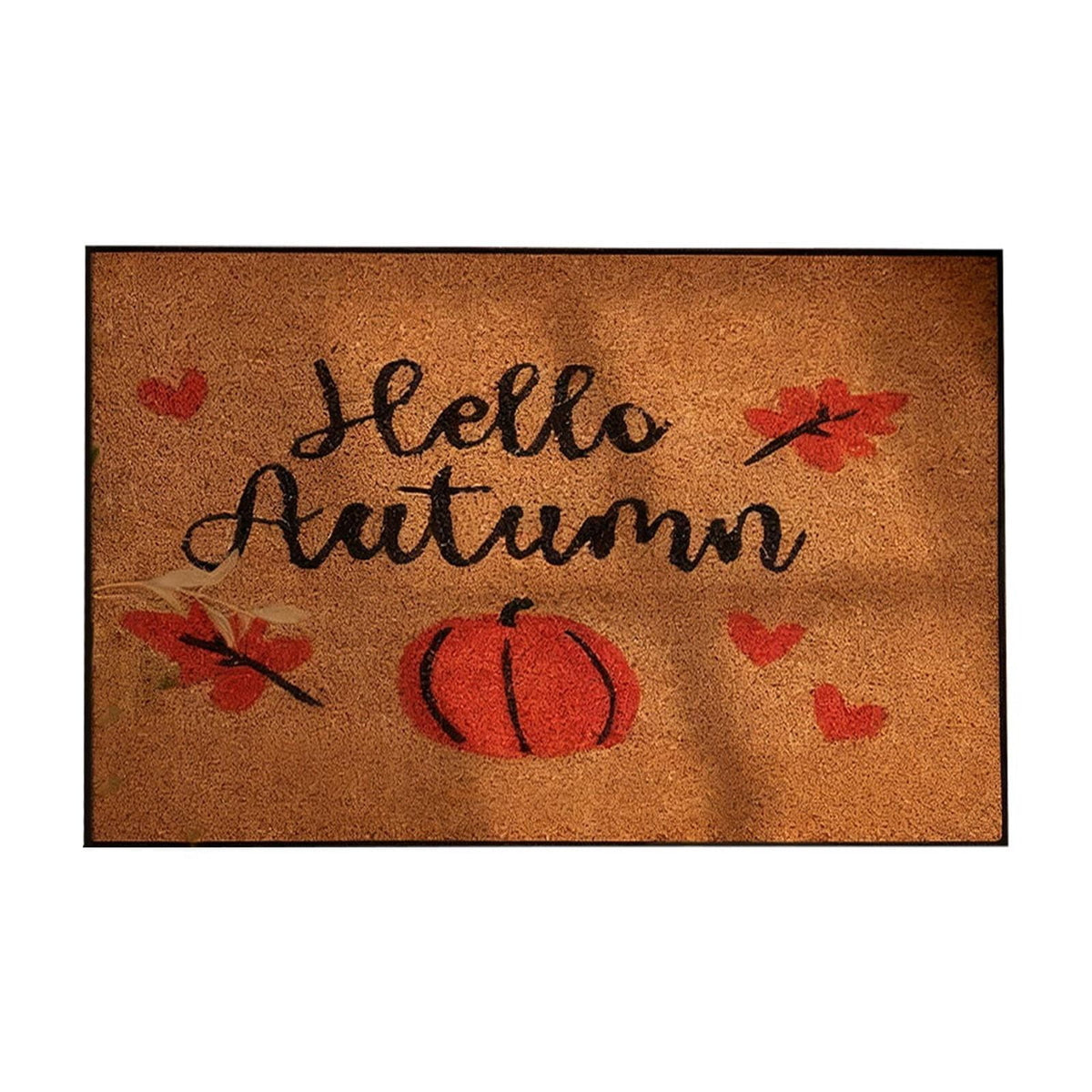 Autumn Door Mat for Entryway, 16x24 Inch, Fall-Themed Floor Doormat for Home Decor, Non-Slip Rug Mat for Living Room, Kitchen, Bedroom, Gifts for Fall Lovers (E)
