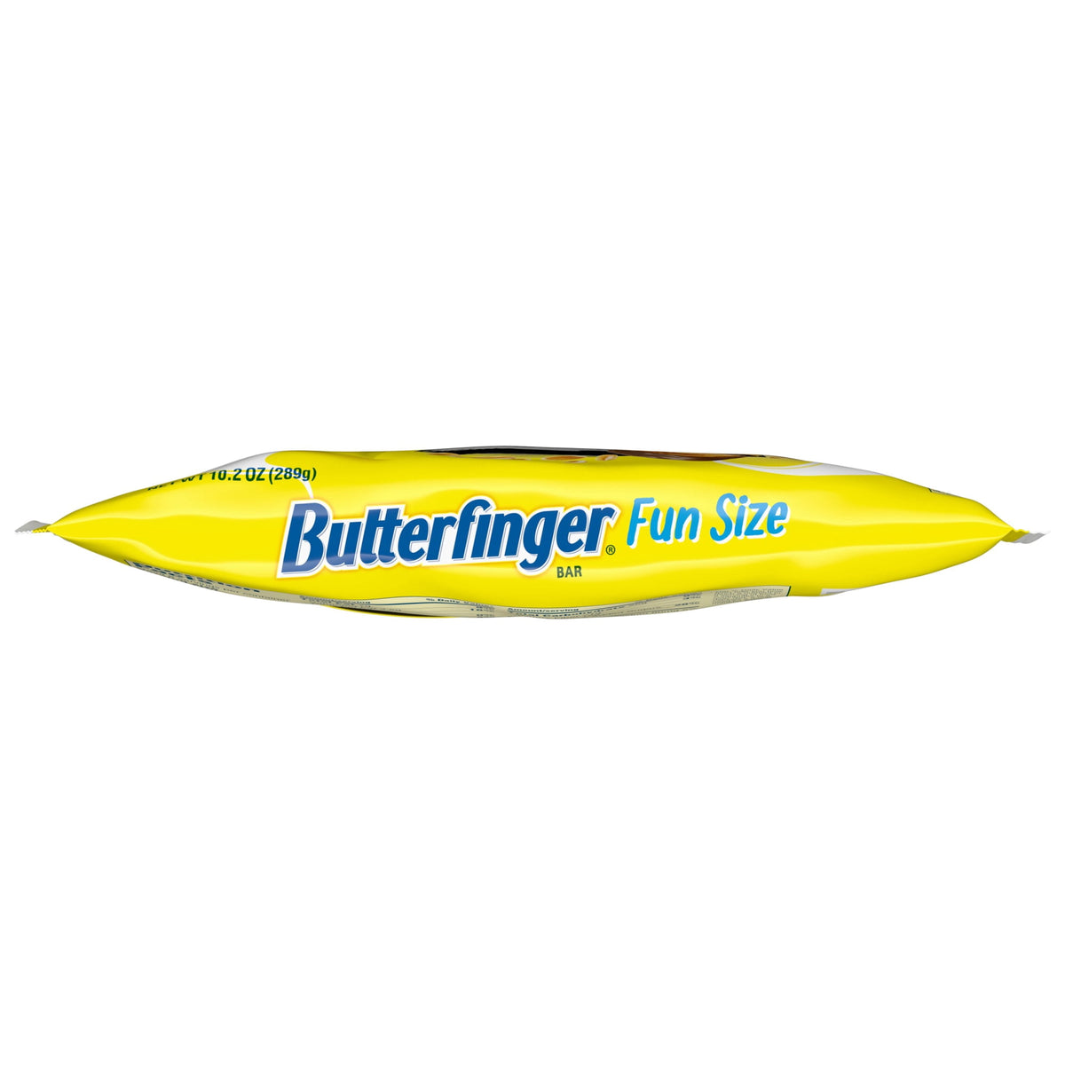 Butterfinger Fun Size Halloween Candy Bars, Chocolate-y Peanut-Buttery, Halloween Candy Bulk Individually Wrapped, Ghost Bag, 10.2 oz