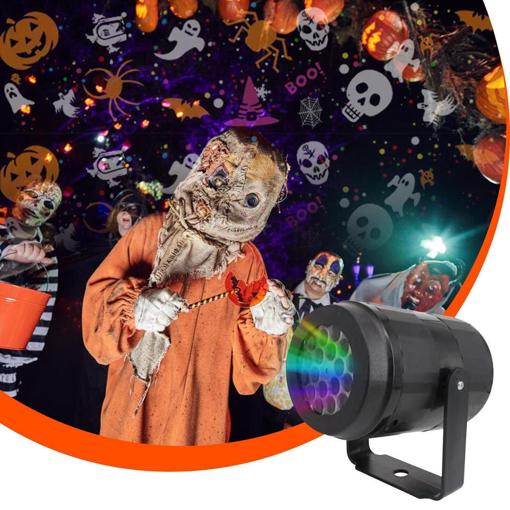 Halloween Projector Light USB Plug-in LED Projection Lamp Landscape Light