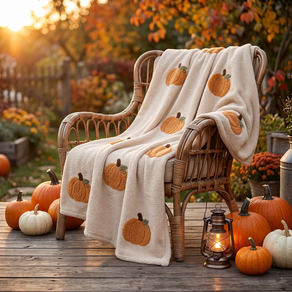 Vggrvlo Up to 25% Off Halloween Halloween Themed Throw Blanket Autumn Leaves Fall Throw Blanket for Couch Cute Halloween Blanket for G-irls B-oys K-ids Women Men