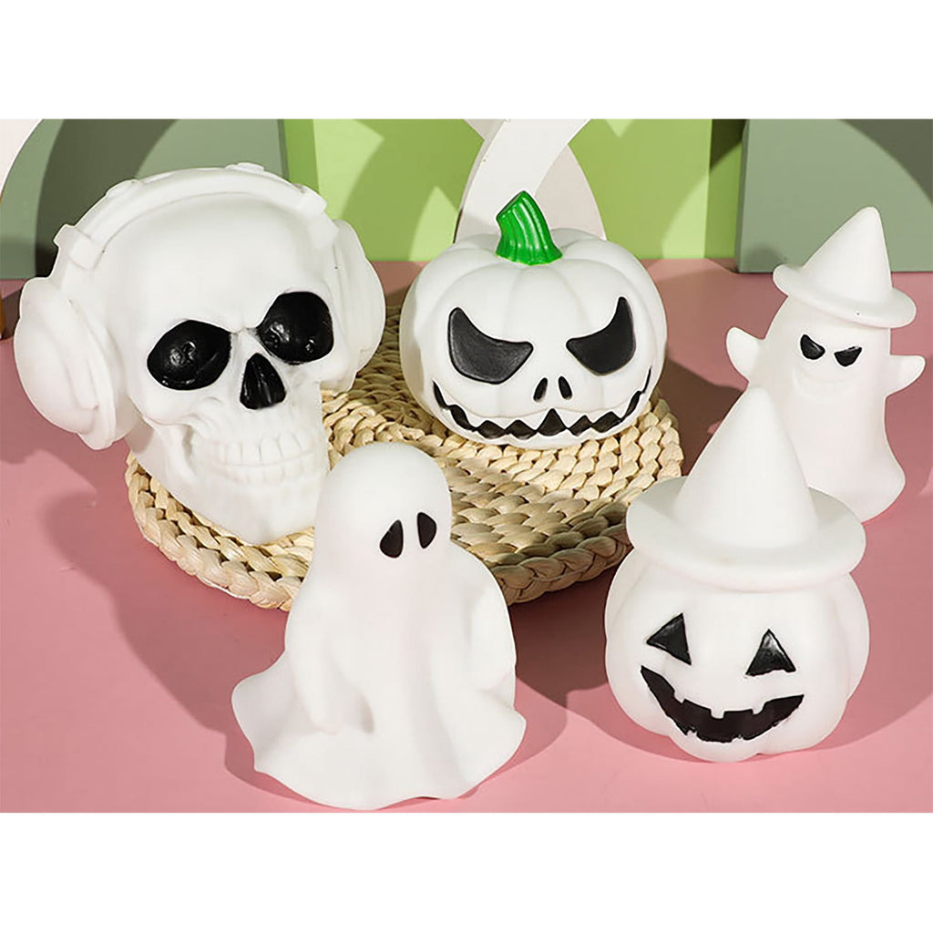 BZPIZ Halloween Party Decorations Halloween Ghost Decor Light Up Ghost-Lighted Spooky Ghost Decor with LED String Lights for Yard, Lawn, Garden Outside Decoration