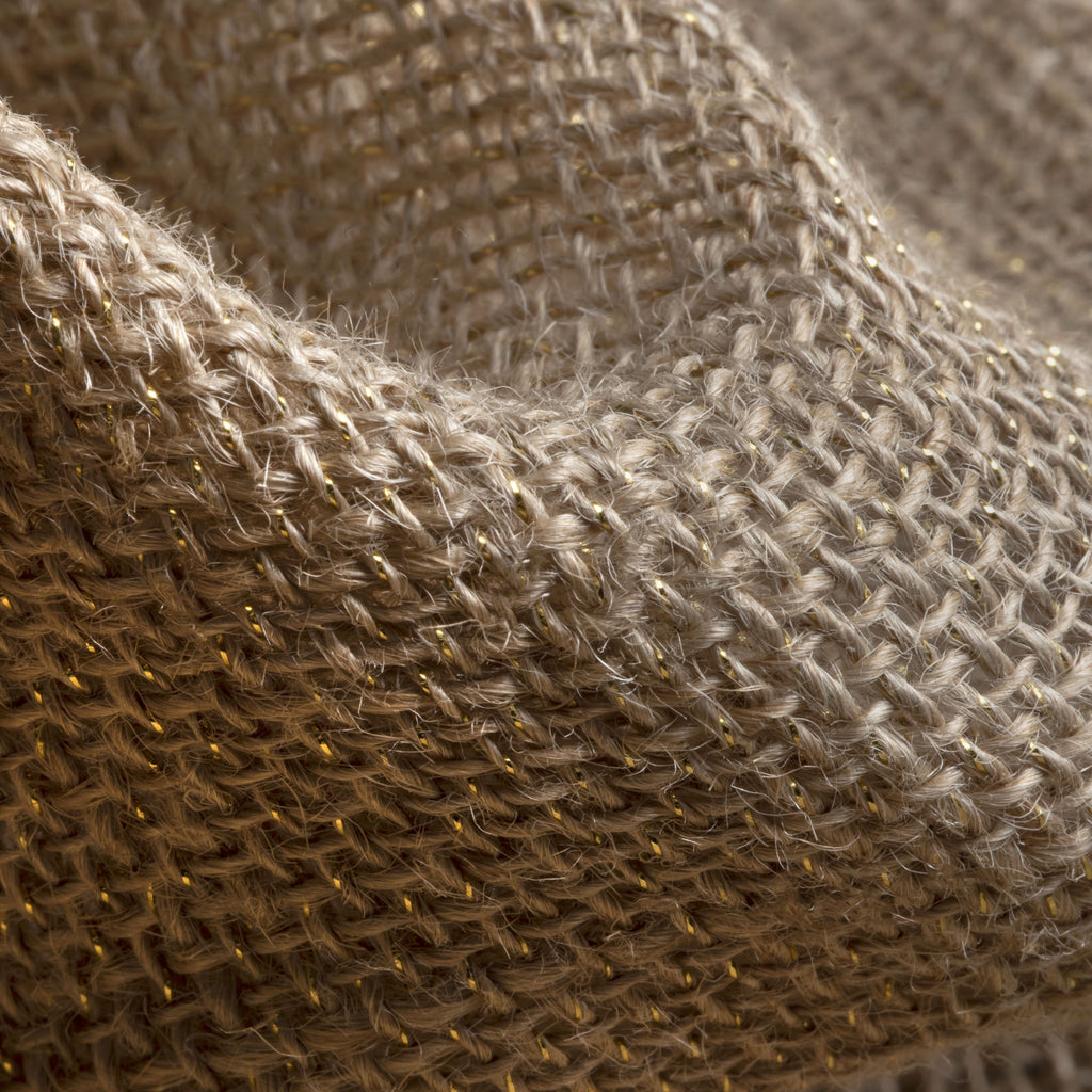 Allen Company Folded & Precut Jute Burlap Craft Fabric, 46"W x 2-Yards, Natural