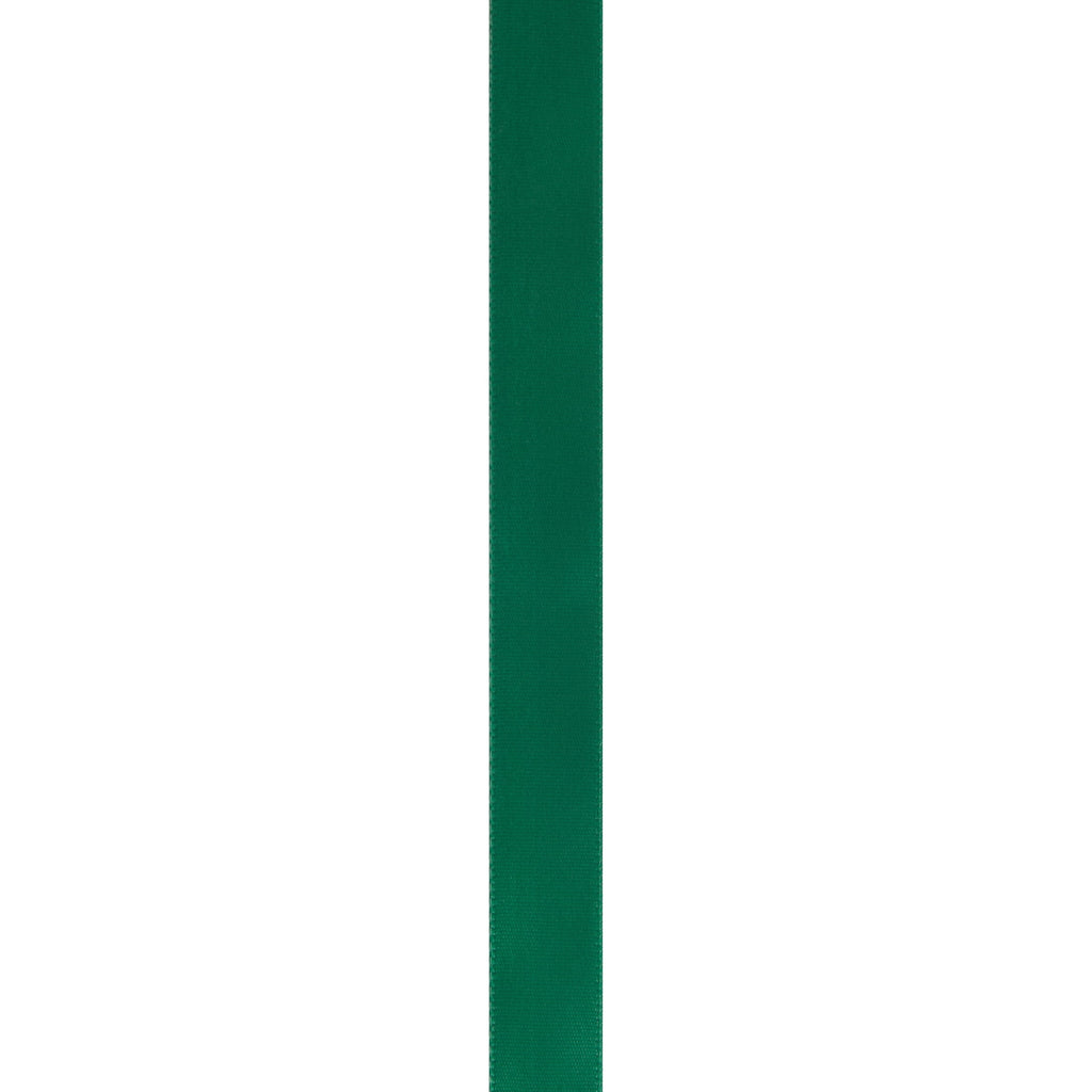 (3 pack) Offray Ribbon, Forest Green 5/8 inch Single Face Satin Polyester Ribbon, 18 feet
