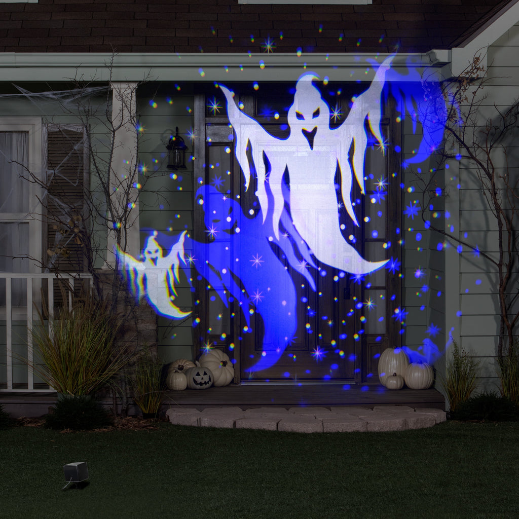Halloween Projection Light Plus Swirling Storm Ghosts 5.27 in x 5.15 in x 13.26 in 1.47 lb