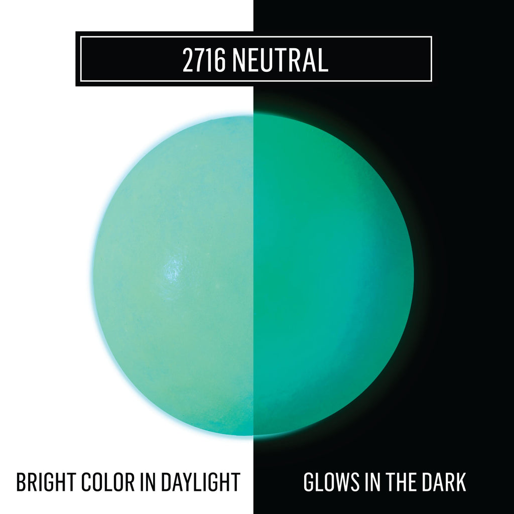 FolkArt Glow-in-the-Dark Acrylic Craft Paint, Matte Finish, Neutral, 2 fl oz