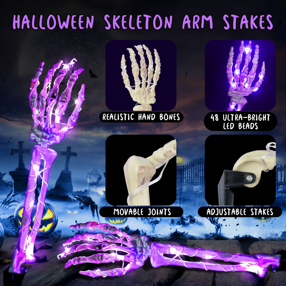 Qoosea Halloween Decorations Outdoor