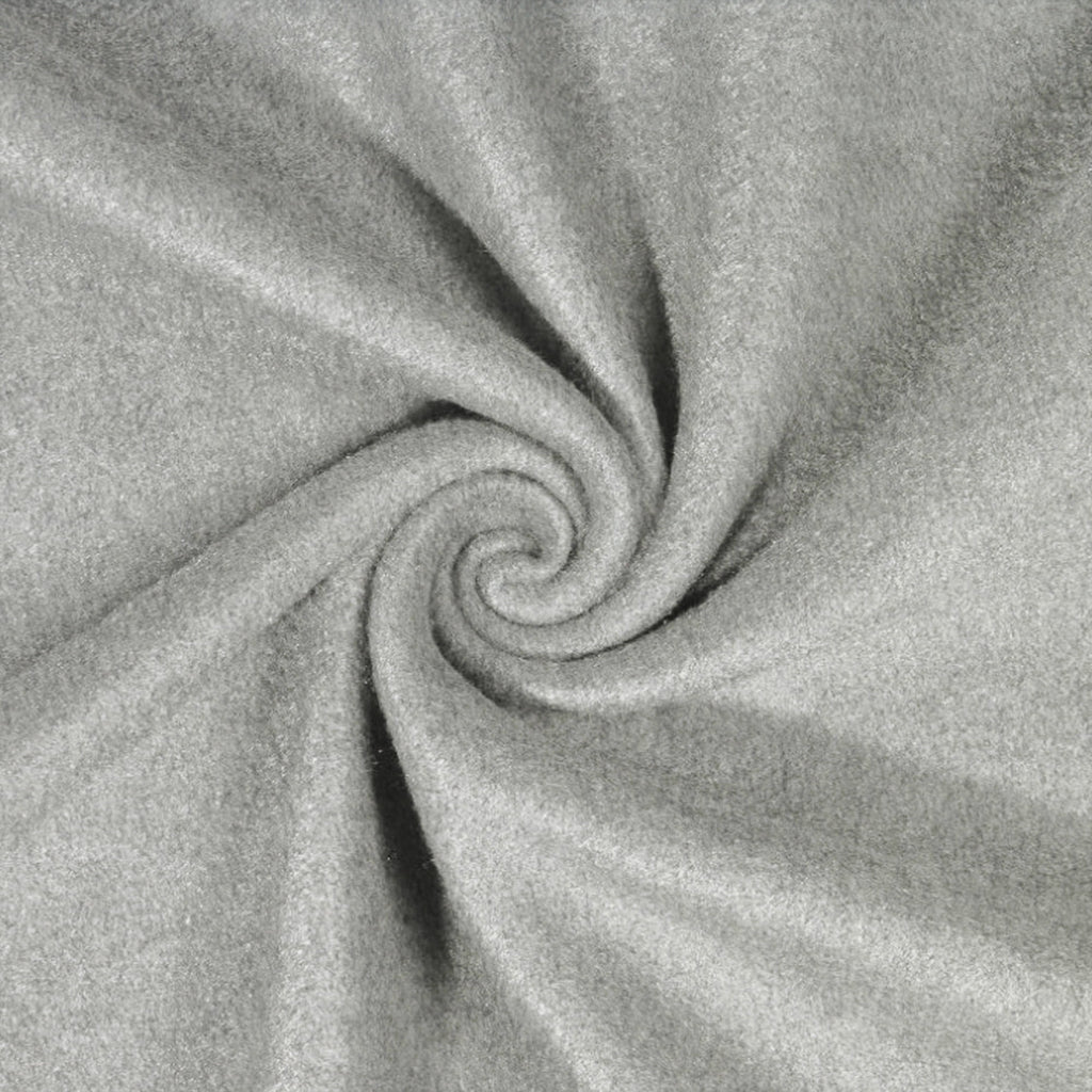 Mainstays 1.5 Yards 100% Polyester Lux Anti-pill Fleece Solids, White, 60" Wide for Crafts