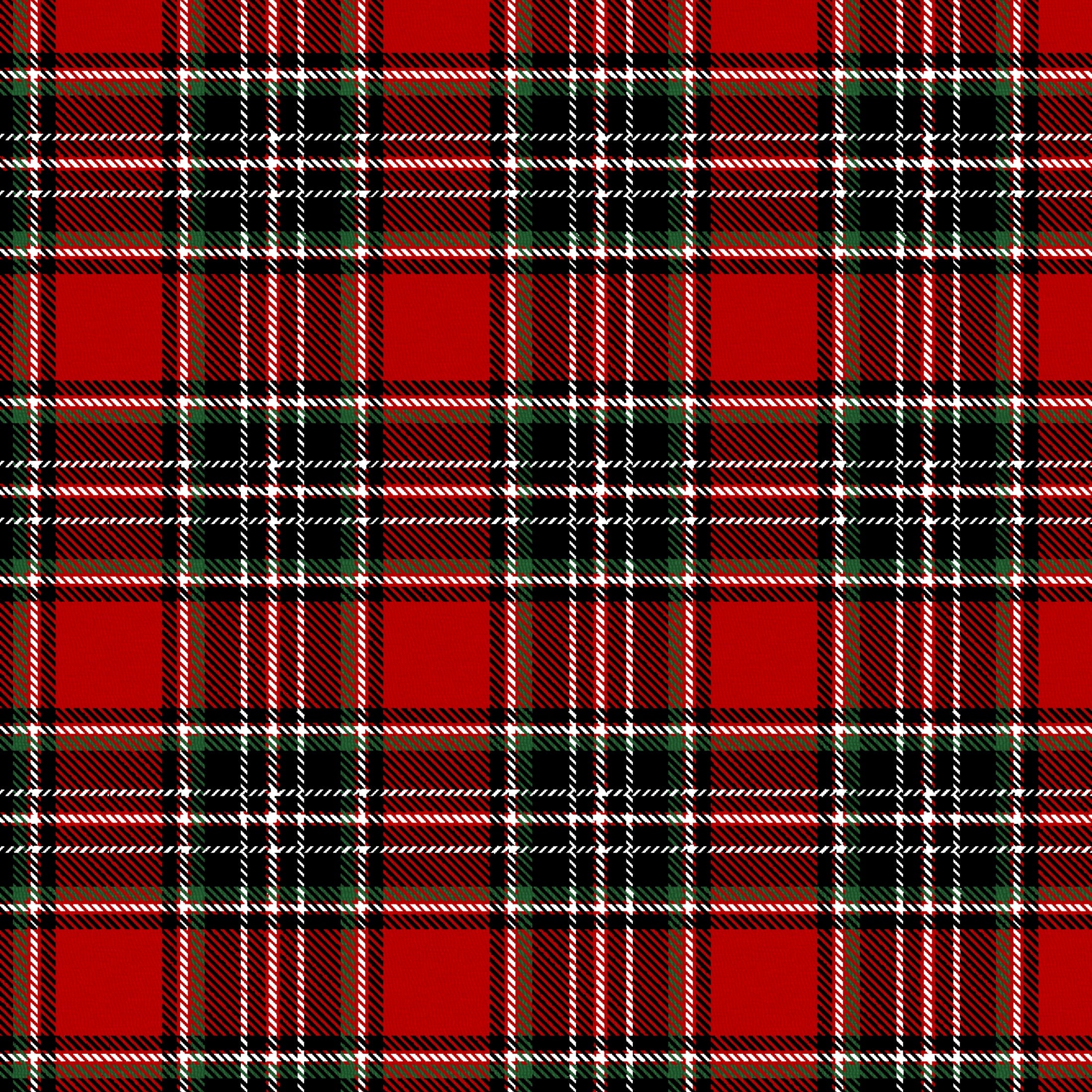 Create It 18"x21" Cotton Flannel Plaid Precut Sewing & Craft Fabric Bundle, Red 5 Piece
