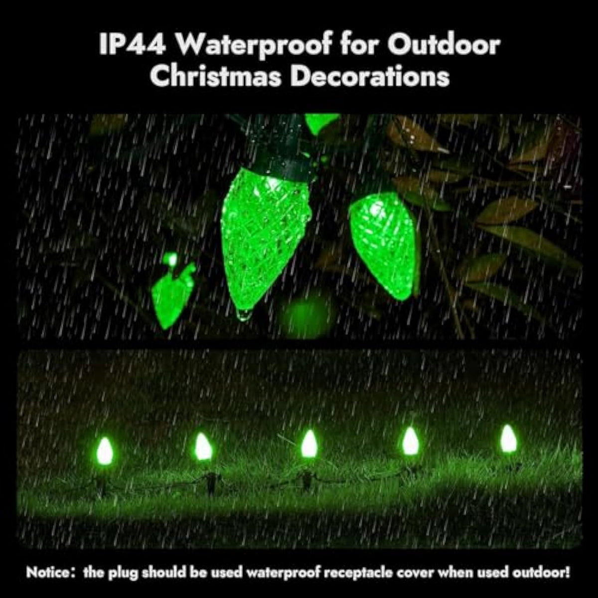 Wick's Outdoor Living LED String Lights, 34 Ft, 50 Pack