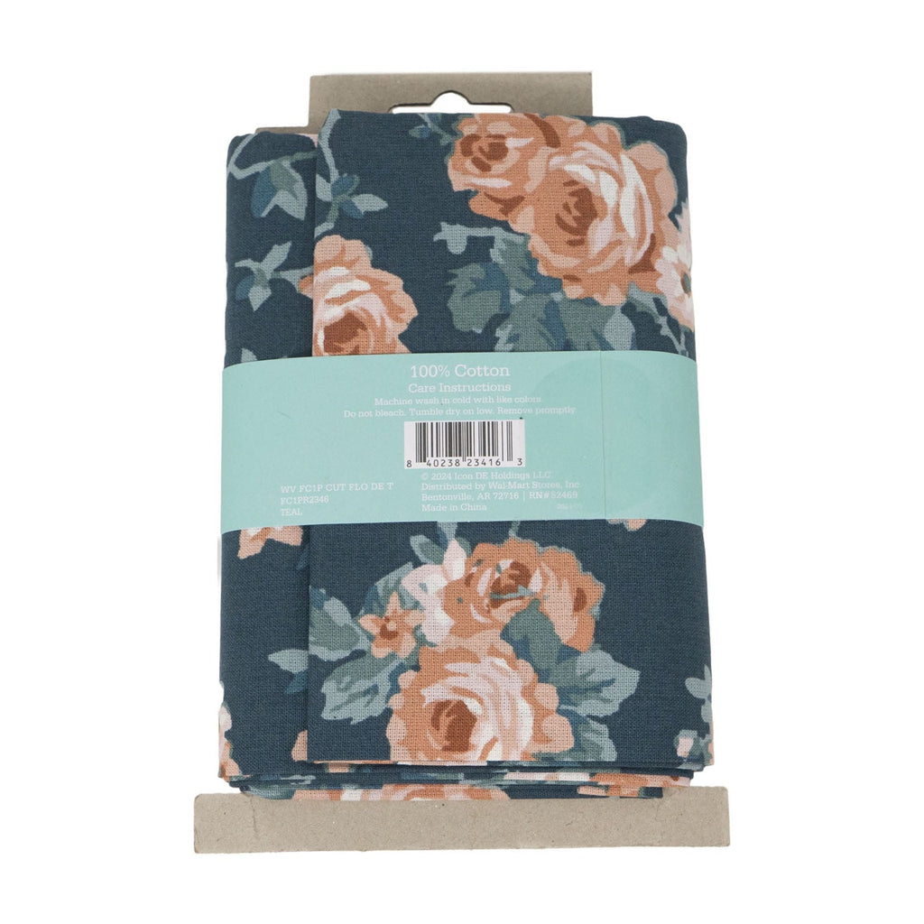 Waverly Inspirations Sewing & Craft Fabric, 1 Yard Cut, 100% Cotton, Cutout Floral Print, 44 in Wide