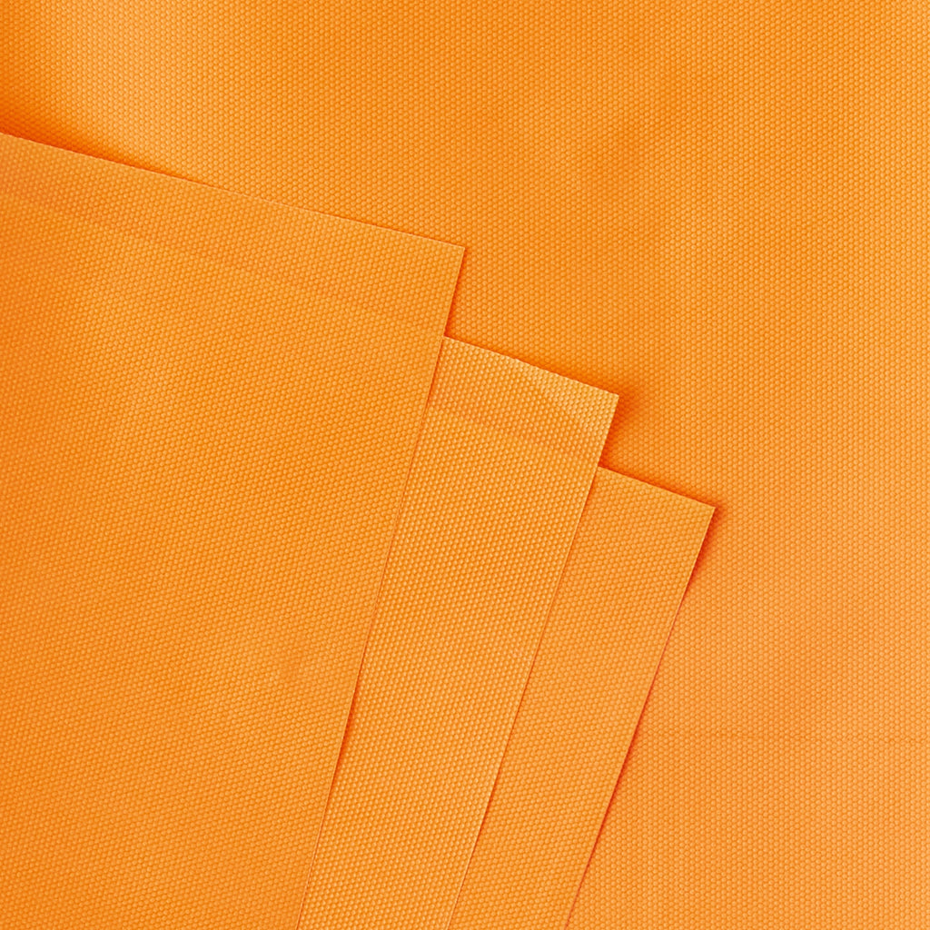 Way To Celebrate Rectangular Plastic Table Cover, Orange, 54 in x 108 in, 1 Count