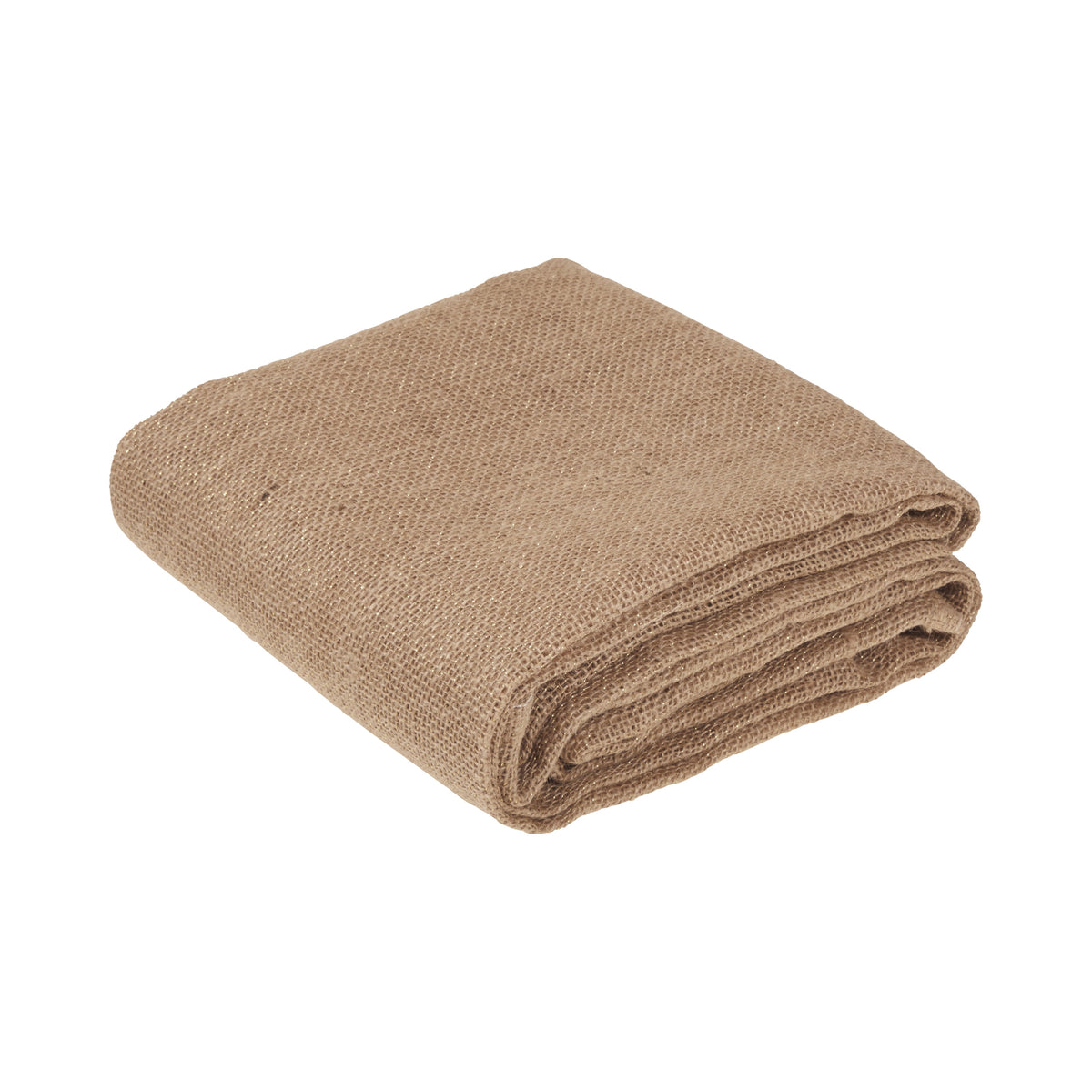 Allen Company Folded & Precut Jute Burlap Craft Fabric, 46"W x 2-Yards, Natural