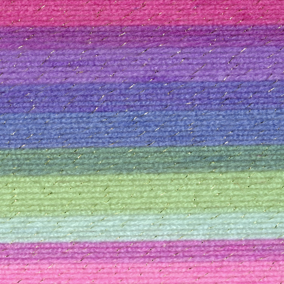 Lion Brand Yarn Mandala Sparkle Draco Light Acrylic Self-Striping Multi-color Yarn