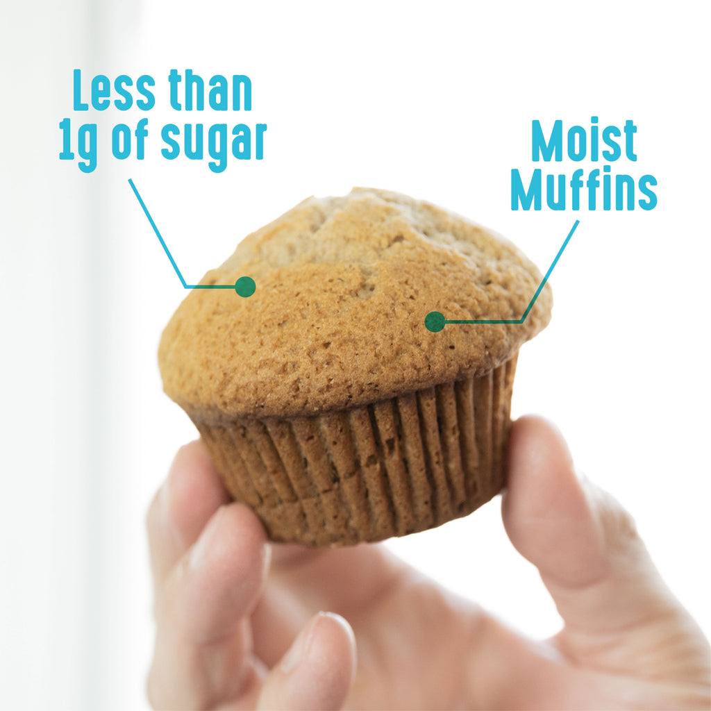 Lakanto Pumpkin Spice Muffin Mix - Sweetened with Monk Fruit and Allulose, Erythritol -8 Oz