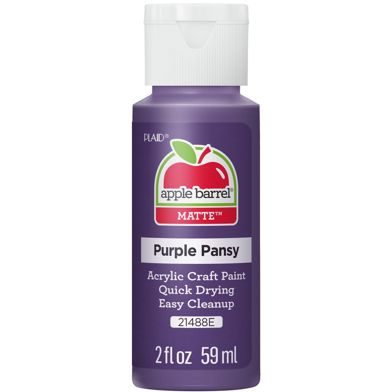 Apple Barrel Acrylic Craft Paint, Matte Finish, Pumpkin Orange, 2 fl oz