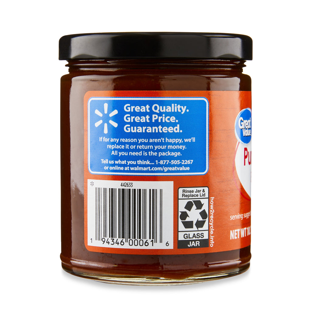Great Value Pumpkin Butter, 10.15 oz