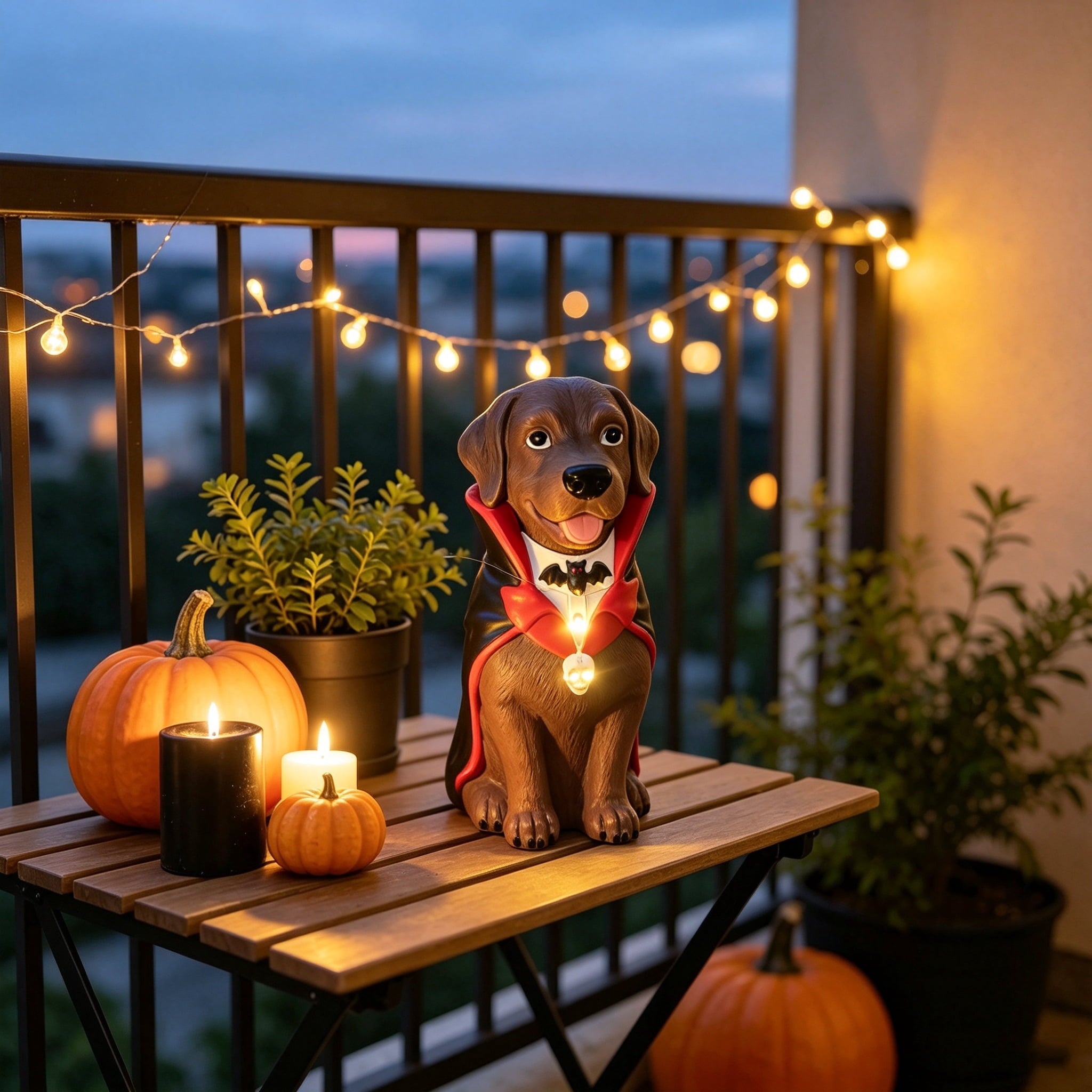 Clearance! Christmas Golden Retriever Statue with LED Lights, Cute Dog Holding Puppy Figurine, Christmas Decoration Indoor Outdoor, Gift for Kiddo Adults