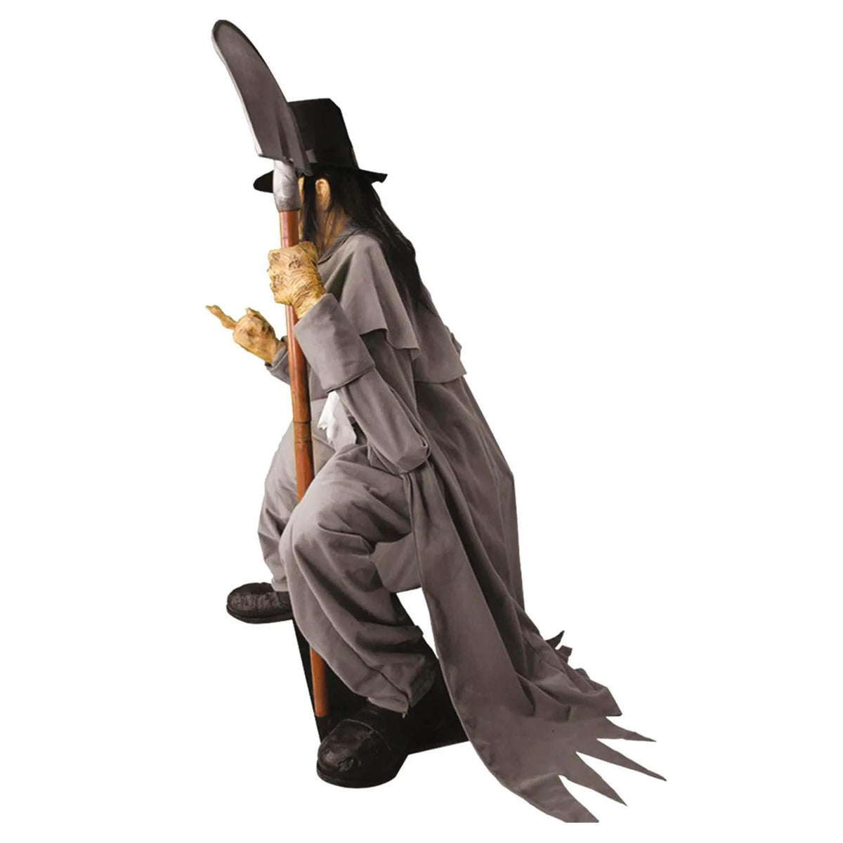 Tekky Toys Animated Crouching Grave Digger Halloween Decoration - 43 in