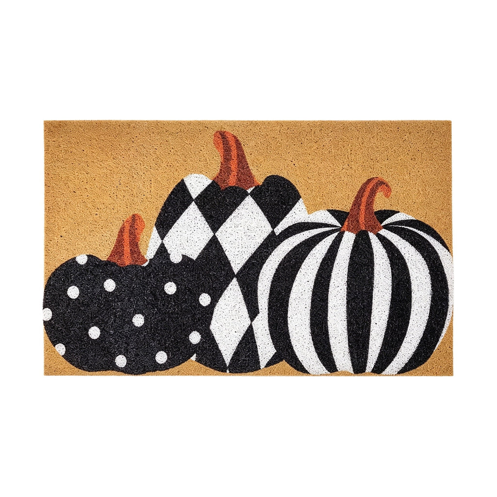 WWC Halloween Door Mat, 32x20 inch Halloween Decor Thick Non Slip Ghost doormat, Entryway Rug for Fall Party Indoor Outdoor Front Porch