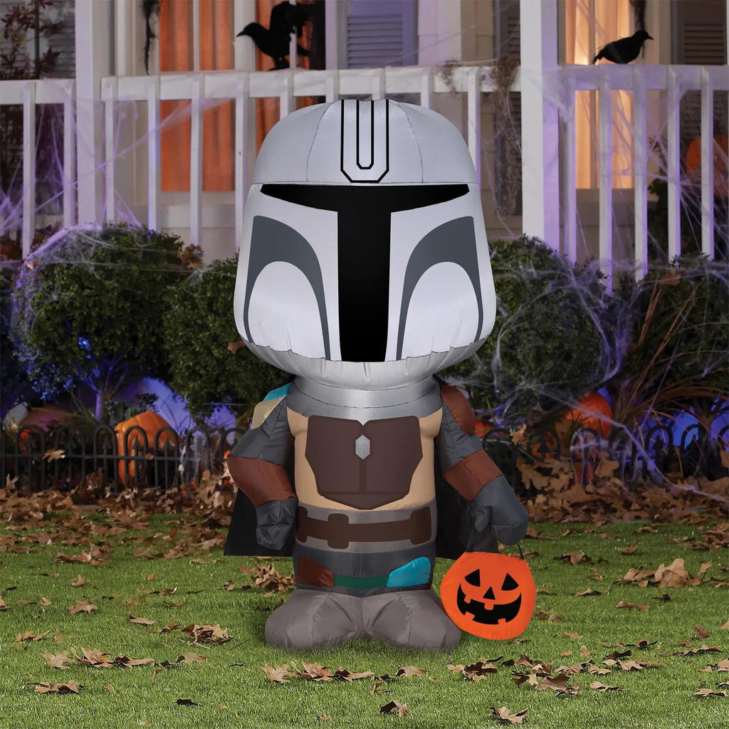 Gemmy Inflatable The Mandalorian Halloween Yard Decoration - 42 in