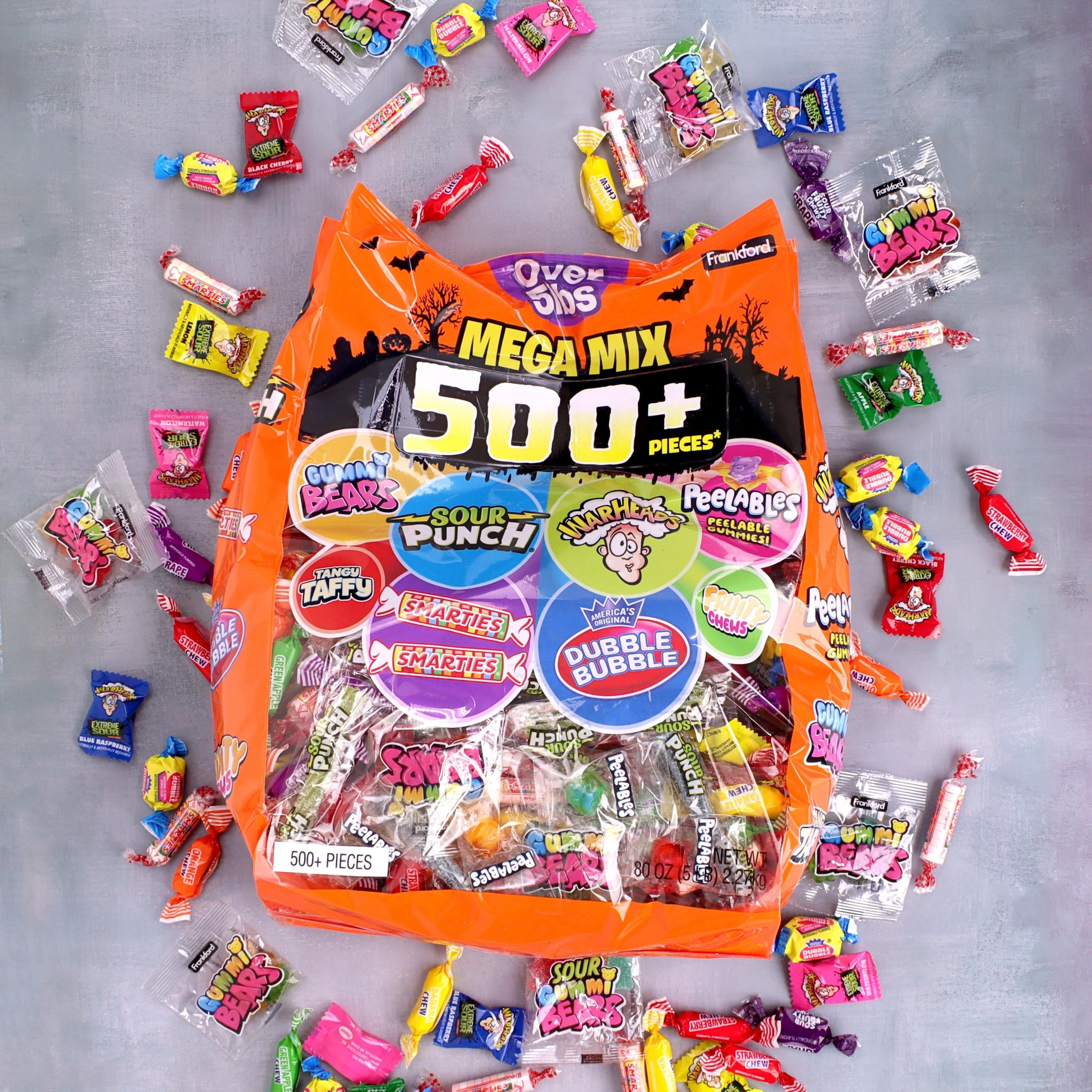 Frankford Mega Mix XL Halloween Assorted Candy Bag - 500+ Pieces