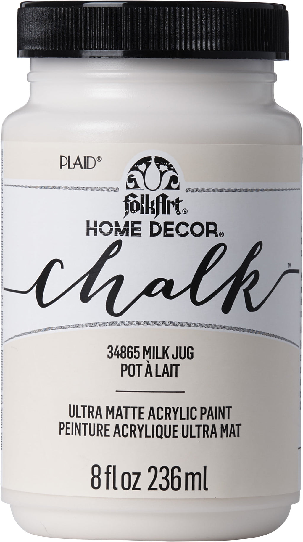 FolkArt Home Décor Chalk Acrylic Craft Paint, Java, Ultra Matte Finish, 8 fl oz