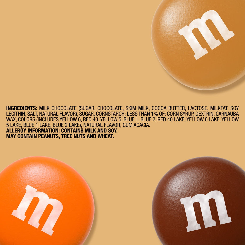 M&M'S Pumpkin Pie Milk Chocolate Candy - 7.44 Oz Bag