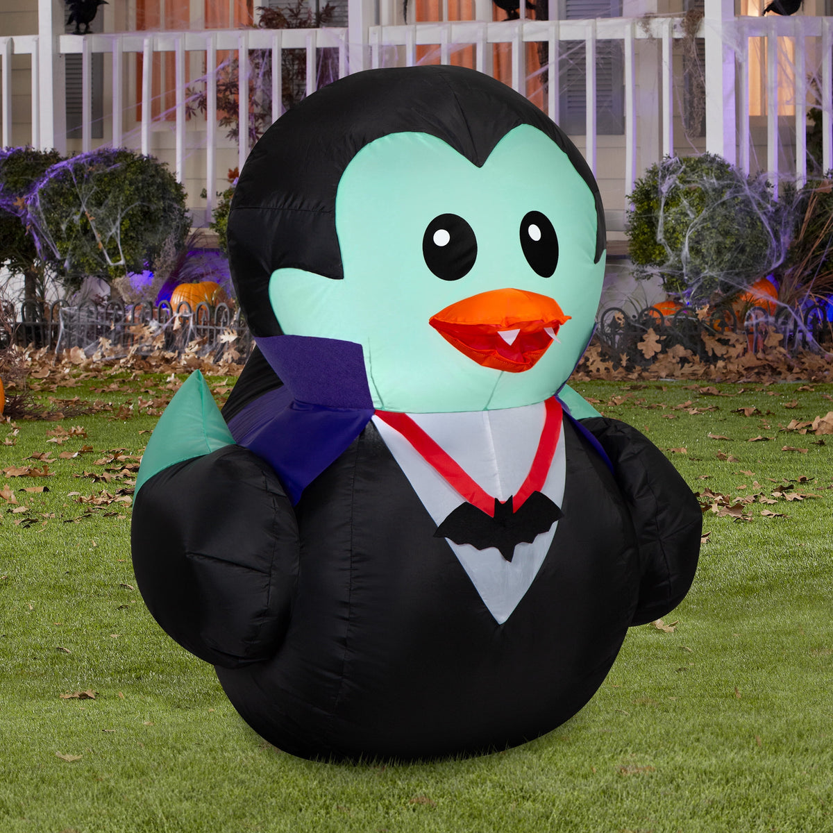 Vampire Duck Airblown Yard Inflatable, Multicolor, 2.8', Halloween by Way To Celebrate