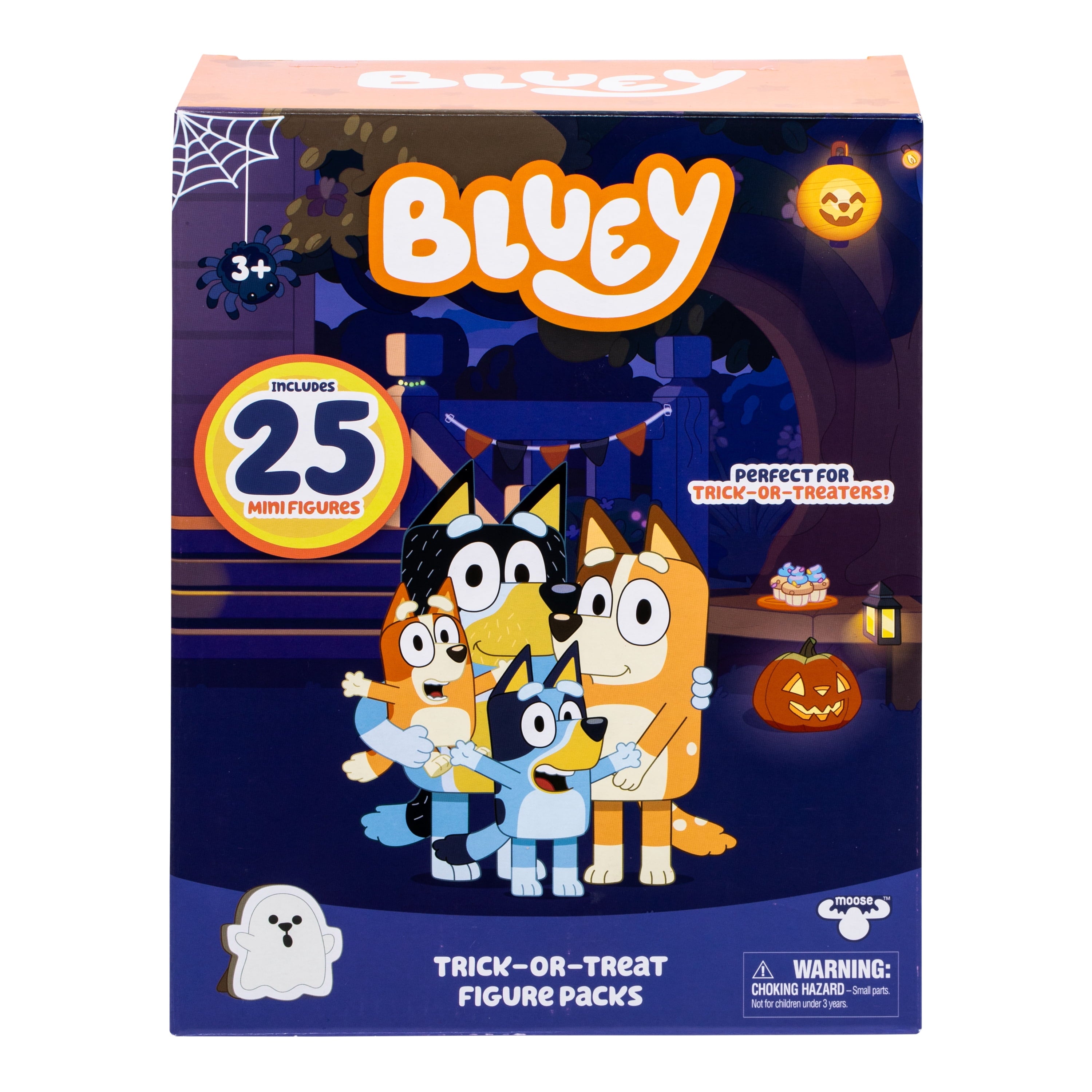 Bluey Mini Figure Multi-pack, Contains 25 Individually Bagged 1 inch Bluey Mini Figures, Perfect for Bluey Fans! Ages 3+, Walmart Exclusive